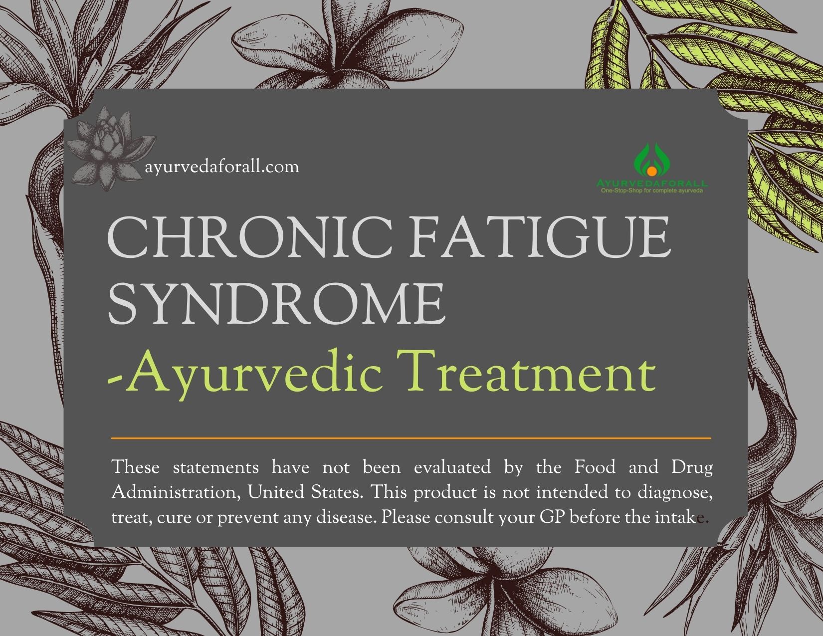 CHRONIC FATIGUE SYNDROME Ayurvedic Treatment, Diet, Exercises