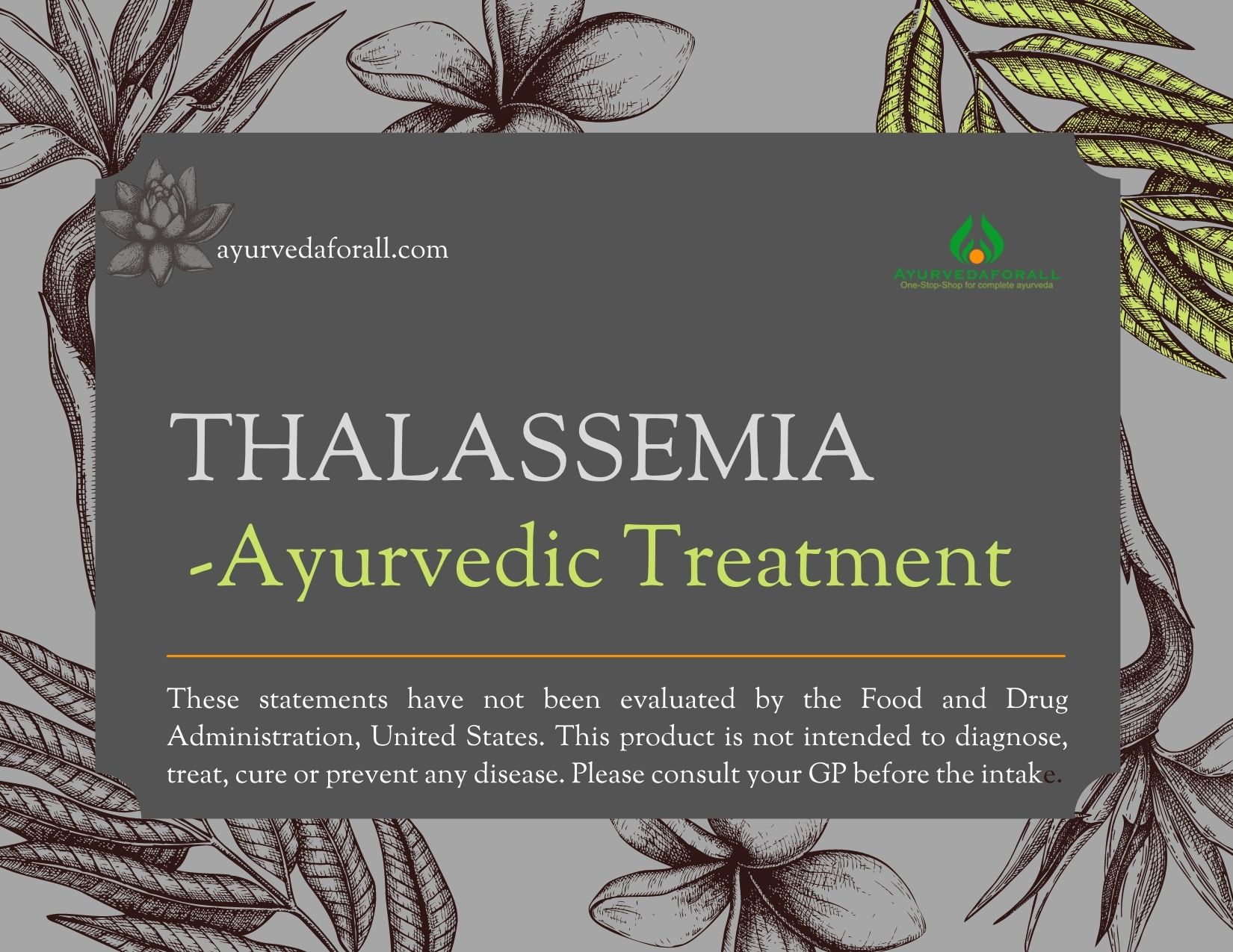 THALASSEMIA Ayurvedic Treatment, Diet, Exercises, Research Papers